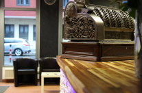 Luxhair-Friseur Salon Kassenbereich